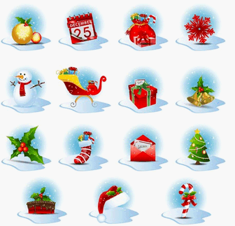 Christmas Vector Graphics Art - Free Christmas Vectors