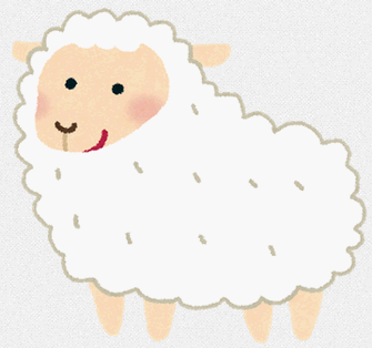 羊のイラスト: 無料イラスト かわいいフリー素材集