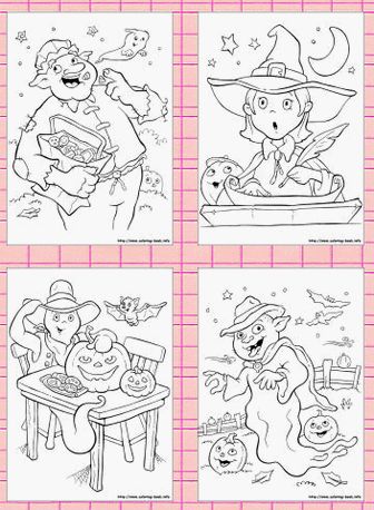 Halloween coloring pages on Coloring-Book.info