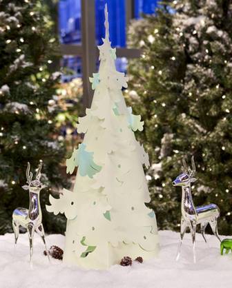 Pop-Up Christmas Trees | Step-by-Step | DIY Craft How To’s and Instructions| Martha Stewart
