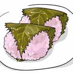 関西風（道明寺）桜餅