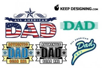 Dad fathers day vectors- free Vector misc - Free vector for free download