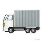 大型トラックの無料イラスト素材｜イラストイメージ